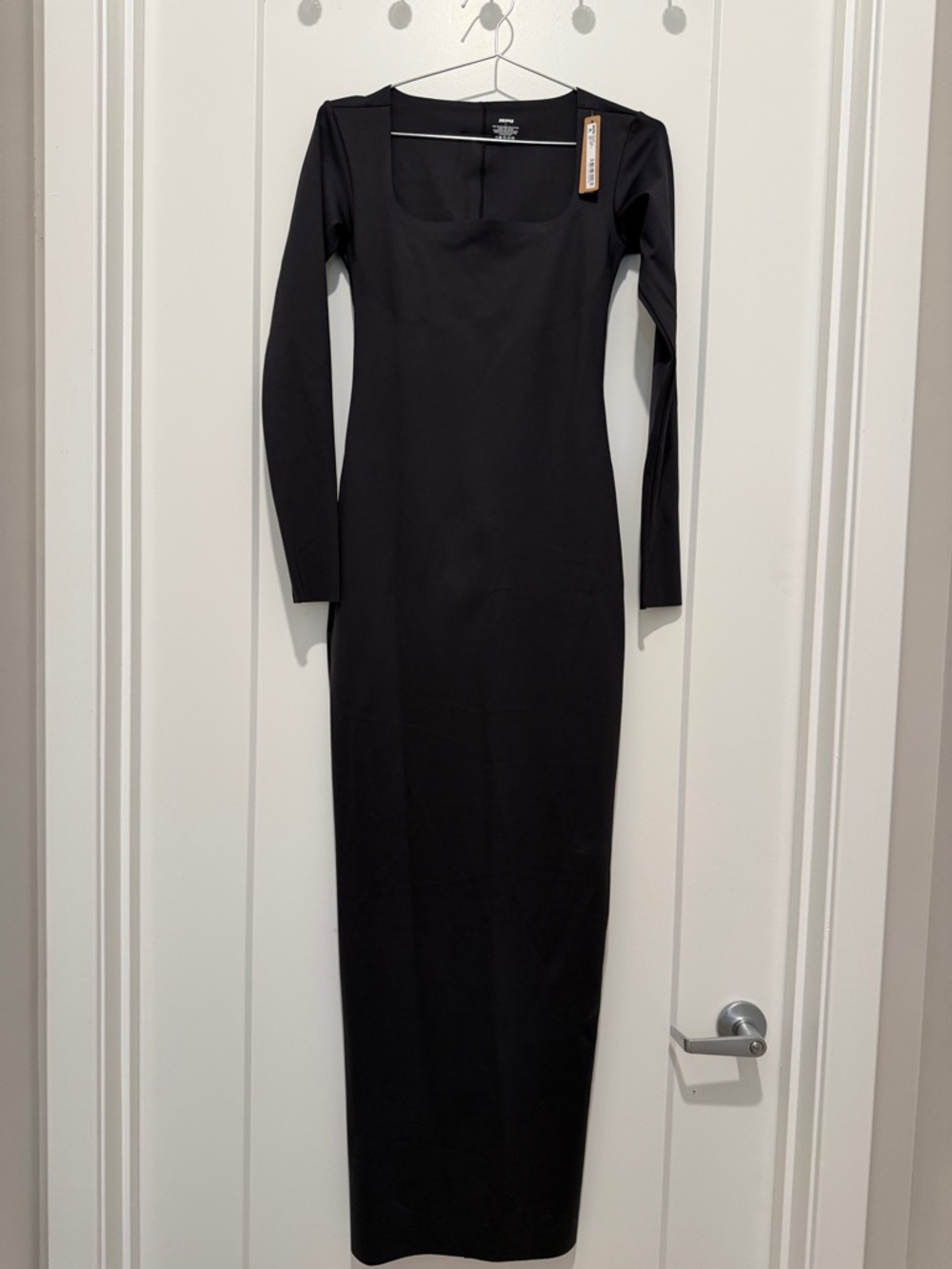 Skims body long sleeve long slip dress
